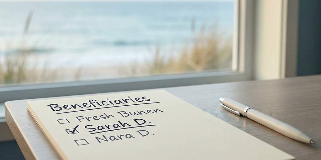 Financial advisor explaining estate planning options to clients in Oceanside