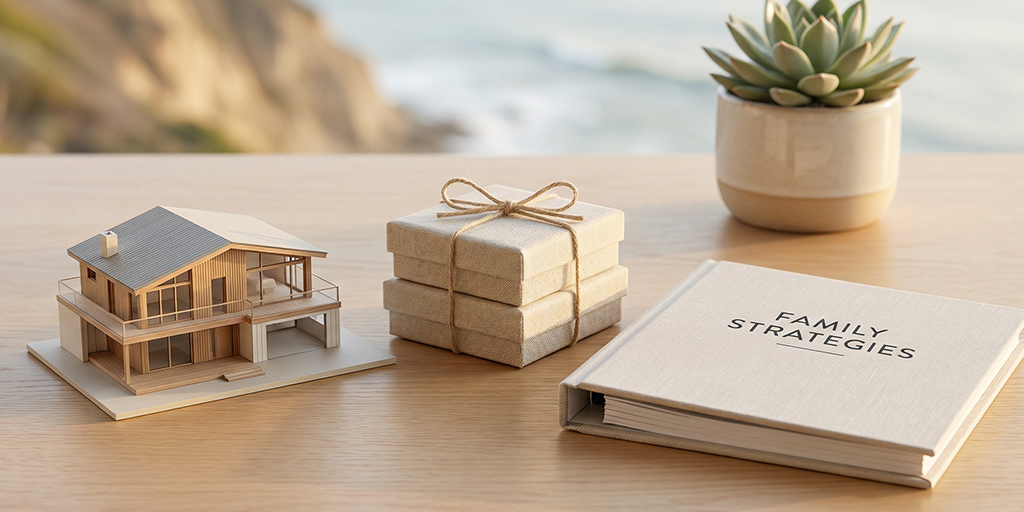 Parents planning financial legacy and future security for their children