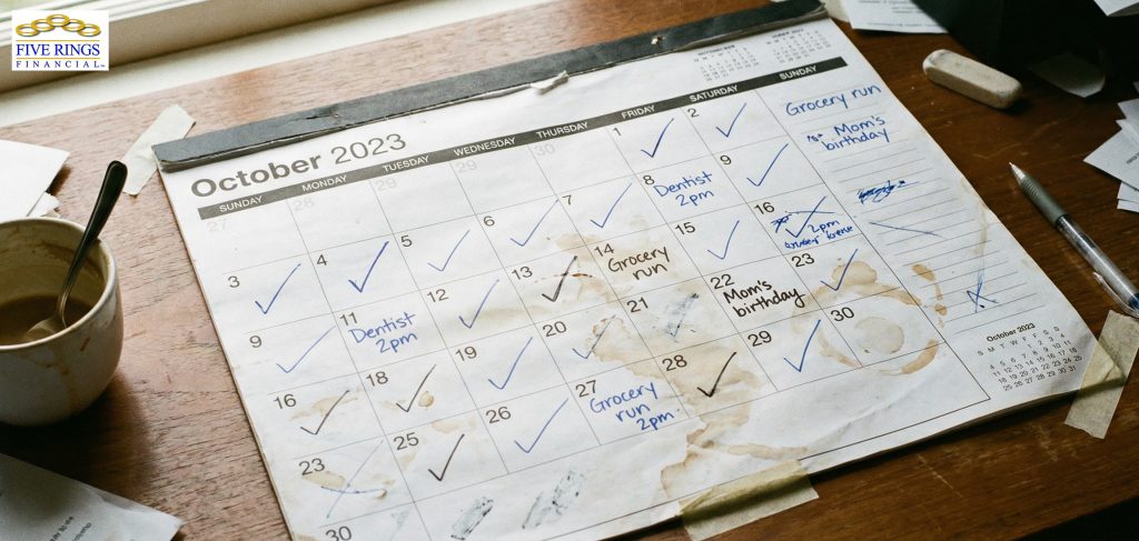 Plan for anticipated life changes when setting financial goals in Encinitas